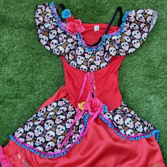Sugar Skull / Dia De Los Muertos size S